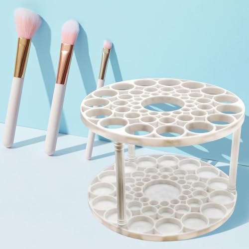 Image of 5PCS Paint Brush Holder Stand-Artist Paint Holder for Pens and Detachable Portable Plastic Pencil Makeup Brush Organizer for Desk Organizer for Color Pencil and Paintbrush