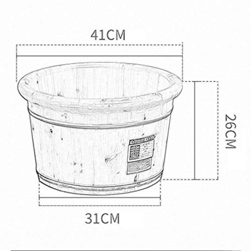 Spa para pies de madera para remojar y masaje miniatura 3