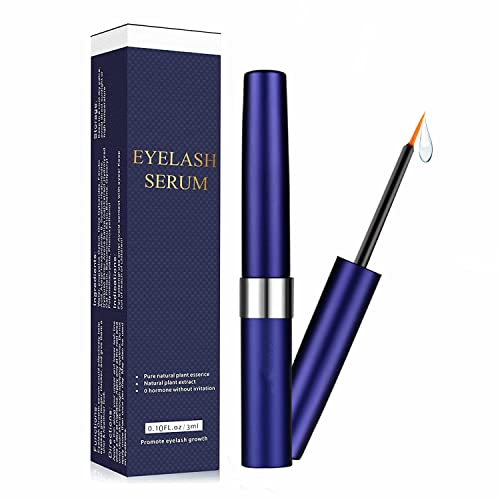 Lash Serum for Eyelash Growth, Eyelash Serum to Grow Lashes Full, Eyelash Growth Serum Enhancer, Eyebrow Lash Growth Serum to Boost Fuller Thicker Longer & Stronger Lashes & Brows(3ML)