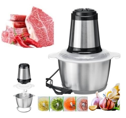 Multiprocessador Triturador De Alimentos Carne Elétrico 2l