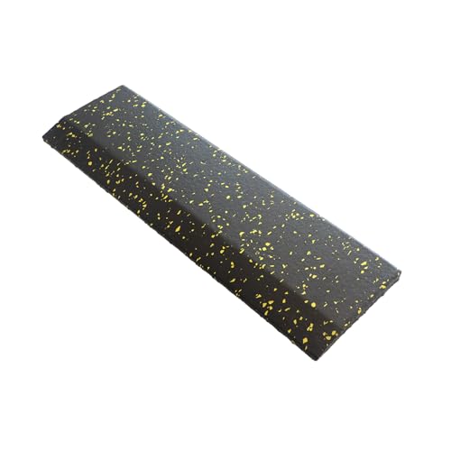 AirZen ジムマット ゴムマット トレーニングマット 段差解消スロープ 厚さ20mm 硬度60〜65 50×15cm 連結パーツ付き(無料) 防音 防振 防傷 衝撃吸収 床保護 エクササイズ フィットネス ダンベル 筋トレ ラバー 滑り止め 高硬度 高