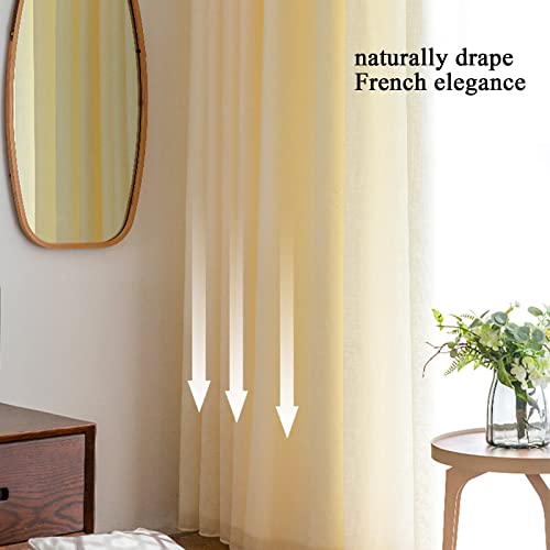 Rideau filtrant la lumière pour bloquer les regards indiscrets avec style - 8