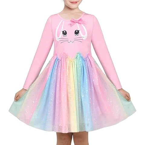 Robe Fille Rose Sunny Fashion Cover
