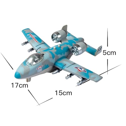 Image of DEUSON ECOM Airplane Airbus Toys for Kids Diecast Aeroplan Aircraft Scale Model Light Sound Pullback