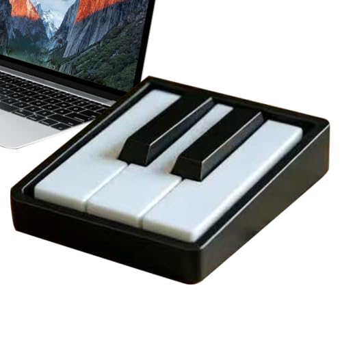 Keyboard Fidget | Gadget Interactivo y Portátil   Piano Juguete con Dedos Clicker,para Adultos Adolescentes Casa Oficina Escuela Viaje Clase Estudio
