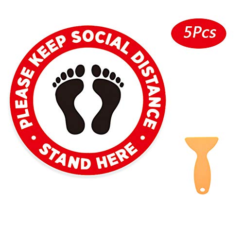 Señal de distanciamiento social, medidas de 30,5 cm, Cornavirus Socia