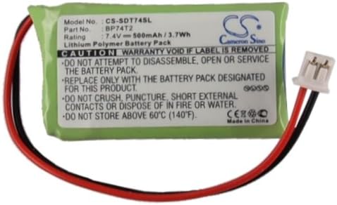 Cameron Sino New 500mAh Replacement Battery Fit Aetertek AT-211 mini, AT-215, AT-216, AT-216S, AT-216W, AT-218, AT-219, AT-918C Transmitter, AT-919C Transmitter, T-918