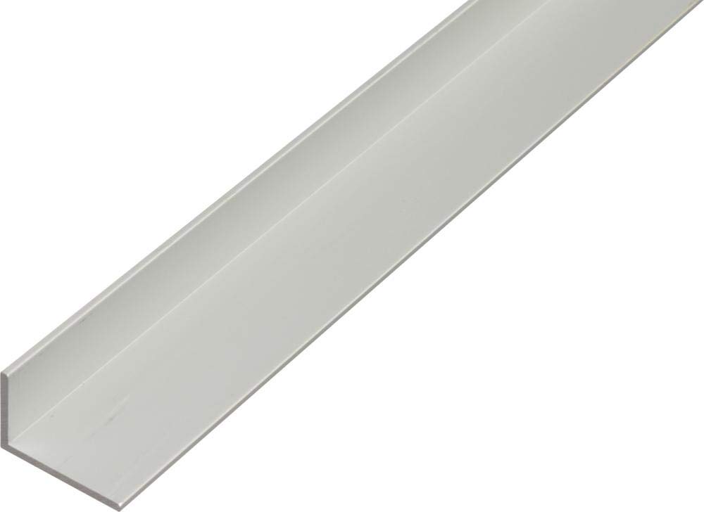Profilo A U In Alluminio Anodizzato Argento - 1000x20x20 Mm Per Fai Da Te E Progetti - Foto 3