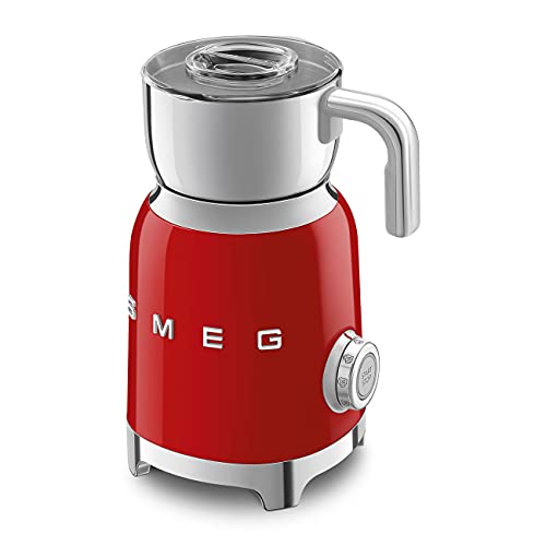 Smeg Espumador de leche, 220 Volts MFF01RDEU | Rojo - Imagen 4