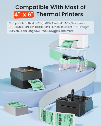 Image of Phomemo 4x6 Thermal Shipping Labels for Phomemo Shipping Label Printer