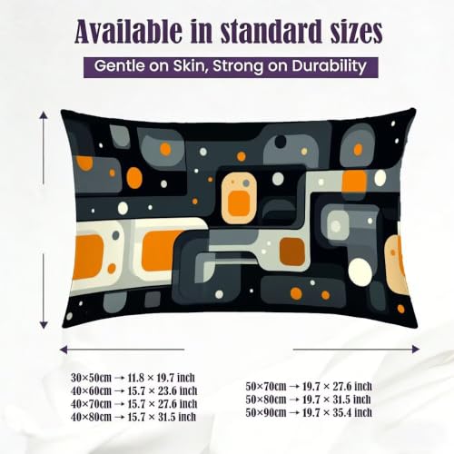Taie d'oreiller imperméable 50x80cm de jardin résistante à l'eau - 5