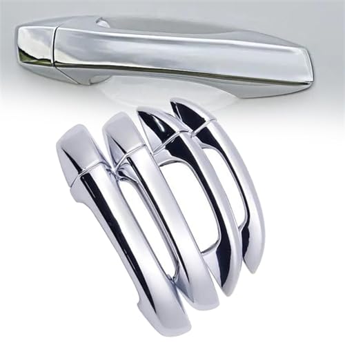 Couvercle poignée porte chromé style urbain élégant pour trajets en VW Passat Nms