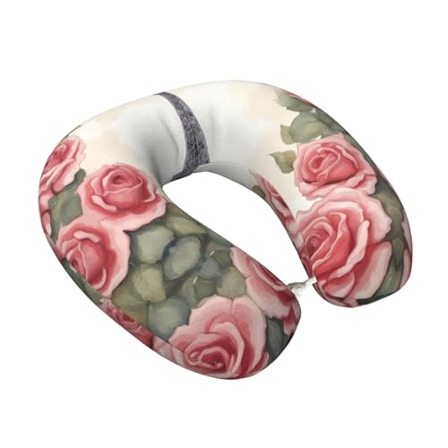 Almohada de espuma viscoelástica para cuello negro miniatura 2