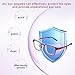 Hydrating Dry Eyes Glasses Kits with Extended Silicone Moisture Chambers, Eye Protection Safety Glasses for UV Blue Light Blocking, Anti-fog, Aviod Allergens, Dry Eyes Relief Unisex (Purple)