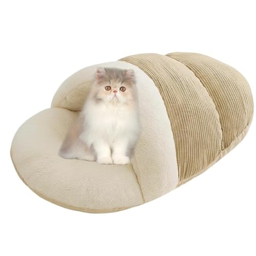 Lifetips ペルシャ Persian ペットベッド 犬猫兼用 冬用 寝袋型 ふわふわ クッション 保温 防寒 洗える 小型犬 中型犬 室内 おしゃれ 北欧風 ソファ ハウス 快眠グッズ 抱っこ感覚 多頭飼い対応 寝具 抗菌 防臭 速乾 低アレルゲン