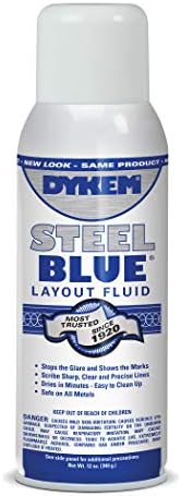 Dykem Layout Fluid,Blue,12 oz,Aerosol Can