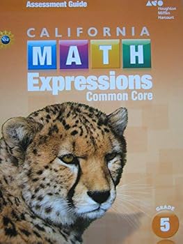 Paperback Assessment Guide Grade 5 (Houghton Mifflin Harcourt Math Expressions) Book