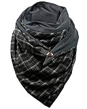 dawanda damenmode 【Mehrere Tragevarianten】 Längerer und verdickter Schal mit reversiblem Design, sodass er als Schal, Schal, Pashmina und Decke verwendet werden kann und sich hervorragend für Ihre unterschiedlichen Bedürfnisse eignet.