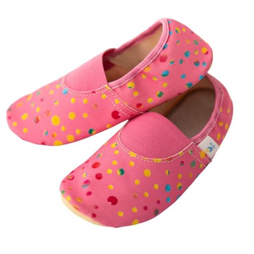 Copa cop Kinder Gymnastikschuhe Turnschläppchen Hausschuhe - Rosa (Rosa EU Schuhgrößensystem Grundschulkind Damen Numerisch M 27)