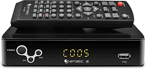 Digital Converter, Ematic Digital TV Converter Box with Recording, Playback, & Parental Controls - Thumbnail 2