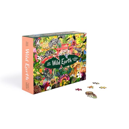 Wild Earth Jigsaw: Stories of nature's greatest comebacks: 1000 piece jigsaw with 20 shaped pieces