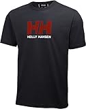Helly Hansen HH Logo Camiseta, Hombre, Azul (Navy), XL