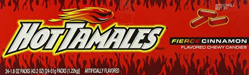 Hot Tamales Original Candy, 1.8-Ounce Bags (Pack Of 24) #TOP5