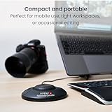 Contour Shuttle Xpress - Multimedia Controller Ergonomic Jog Dial for Video Music Image Editor, USB Multimedia Controller for PC & Mac, 5 programmable Buttons, 7 Speed Jog Ring - Black