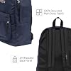 حقيبة ظهر JanSport SuperBreak One Navy - حقيبة متينة وخفيفة الوزن مع مقصورة رئيسية واحدة، وجيب أمامي مع منظم مدمج - حقيبة ظهر متميزة