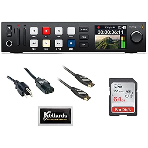 Blackmagic Design HyperDeck Studio HD Plus Bundle Cover