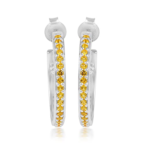 Créoles argent 925 pierres précieuses naturelles boucles d'oreilles multicolores femme