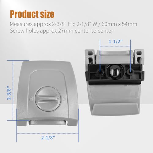 Image of Luggage Replacement Part Side Latch for Samsonite F'Lite GT and Aeris (European version)