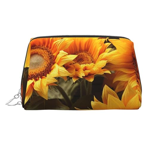 Petite pochette de maquillage tournesol, le cadeau idéal pour fille