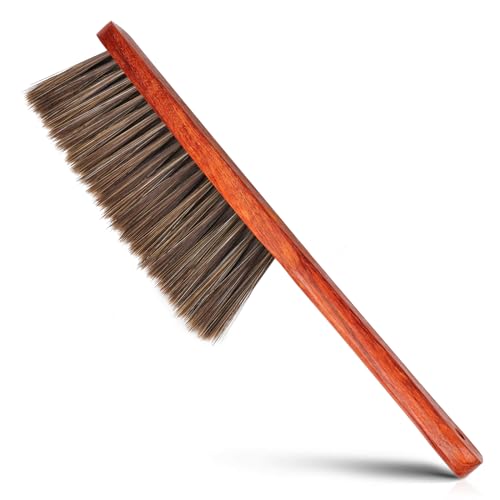 Hand Broom Brush Dust Cleaning : Hand Brush, Dusting Brush, Couch Brush, Soft Brush Cleaning, Dust Broom, Handheld Broom, Bed Brush, Hand Brushes for Cleaning The Bed, Sofa, Fireplace, car, etc.