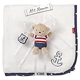Schöne, personalisierte GESCHENKIDEE für Junge und Mädchen als Erstausstattung zur Geburt oder Taufe, Kommunion, Geburtstag, Ostern, Nikolaus oder Weihnachten.