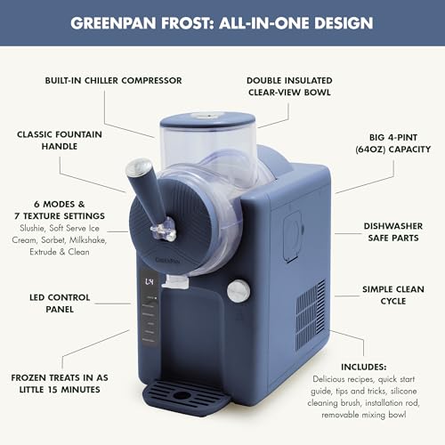 [AC] $201.94 | GreenPan Frost Ice Cream Maker & Slushie Machine - image 8