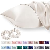 PREMIUM SATIN PILLOWCASE: Vielit satin pillow cover is made from premium satin fabric which is OEKO-TEX certified, free from harmful chemicals and eco-friendly.It feels as smooth as silk pillowcase but more easier care than silk pillow case BEAUTY SL...