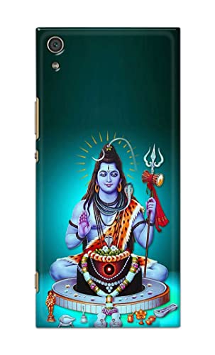 Image of PRINTFIDAA Printed Hard Back Cover Case for Sony Xperia XA1 Ultra Back Cover (Lord Shiva) -1803