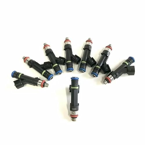 Set of 8 INAT 650cc Injectors 60lb EV1/EV6 for LS1 LS6 LT1 High Impedance E85 Compatible