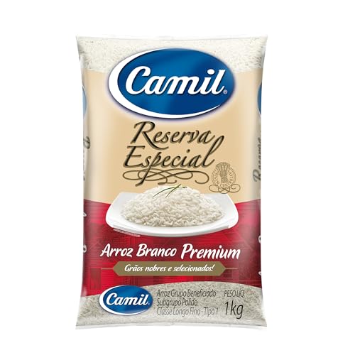 Arroz Branco Reserva Especial Tipo 1 Camil Pct 1kg