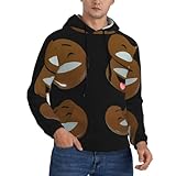 Mélange de tissus de qualité supérieure : fabriqué à partir de 95 % de polyester et 5 % d'élasthanne, ce sweat à capuche semblable au coton offre une douceur, une chaleur et une excellente élasticité pour une liberté de mouvement sans restriction.