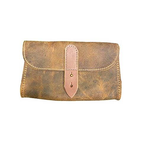 Leather Storage Pouch Or Added Pocket for Accessories, Small Items, Important Tools with Quick Clip Access and Attachment System Cover