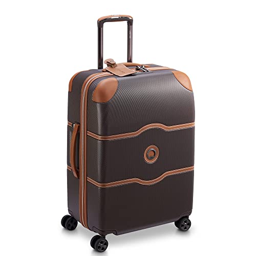 Image of DELSEY PARIS Chatelet Air 2.0 Hardside Luggage with Spinner Wheels, Chocolate Brown, 2 Piece Set (19 /24)