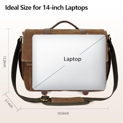 densata 14-Inch Waterproof Laptop Bag