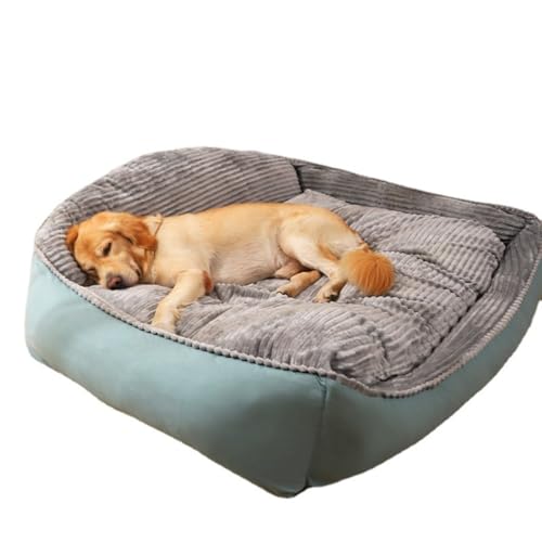 Bivoyud ペットベッド 大型犬用ベッド ドッグ 猫ベッド 犬ベッド マット 肉厚 ペットベッド クッション 犬用 猫用 ふわふわ あったか 柔らかい もこもこ ふんわり 可愛い ペット用品 室内用 ペットソファー 滑り止め 掻き耐える (XL-120
