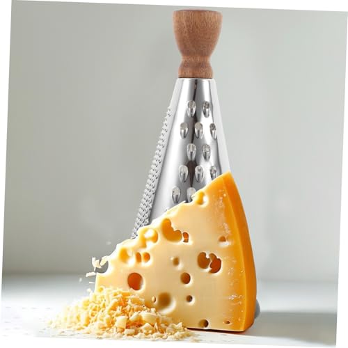 Rallador de Queso Manual de Acero Inoxidable con Mango miniatura 4