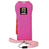 Safety Technology 18 Million Volt Rechargeable Trigger STUN Gun (Pink)
