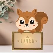 WONDEE Персонализирани подаръци за бебе, нощна...