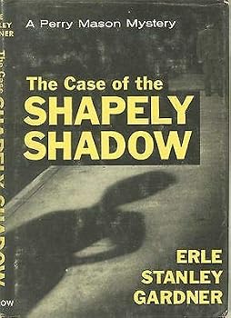 Hardcover PERRY MASON CASE OF THE SHAPELY SHADOW BY ERLE STANLEY GARDNER Black 1960 [Hardcover] Erle Stanley Gardner Book