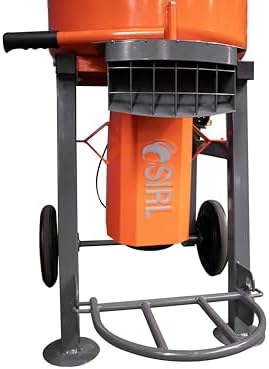 Bild 5 - MH90 Profi Betonmischer 230V Zwangsmischer Mischmaschine Beton Zementmischer zum Anrühren von Mörtel, Zement, Putz, Beton, Schüttgut | 1100 Watt Motor | 75 Liter Trommelvolumen | 3 Rührarme